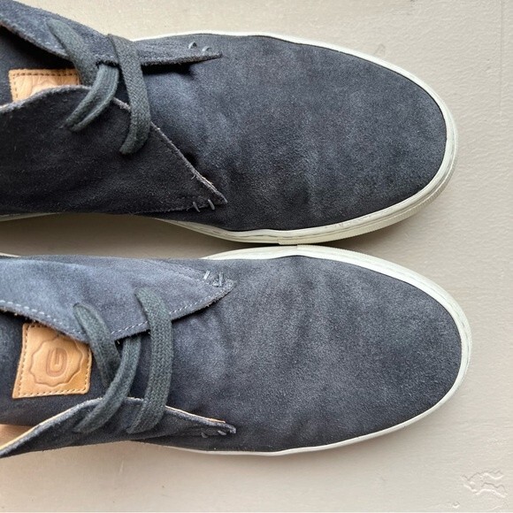 Greats Born In Brooklyn Royale Gray Suede Lace Up Chukka Boots Shoes Men's 10 - Picture 8 of 14